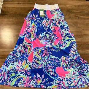 NWT Lilly Pulitzer Nola Beach Maxi Skirt